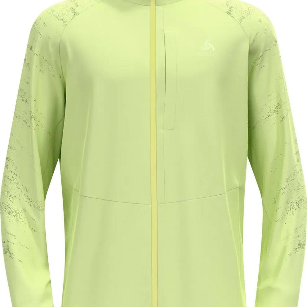 Jacket Running Men Odlo Zeroweight Pro Warm 2.0 Green