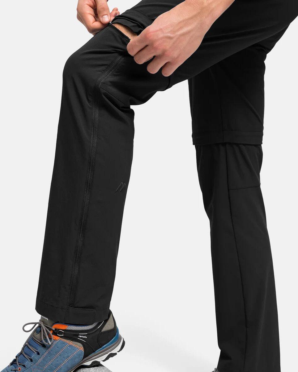 Pantalon Convertible Homme Maier Sports Tajo Noir - Court 3/7