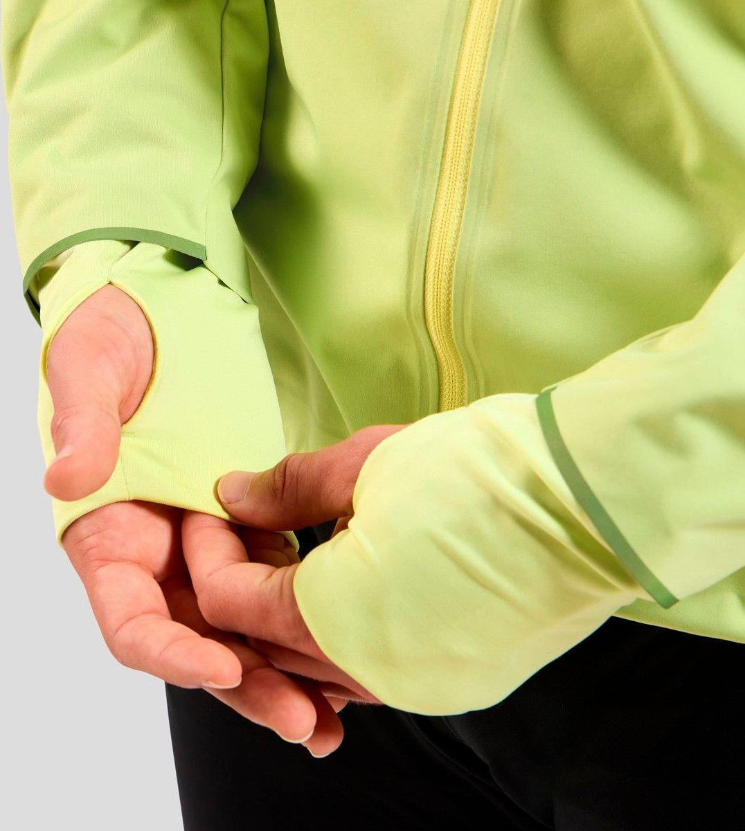 Veste Running Odlo Zeroweight Pro Warm 2.0 Vert Homme 6/7