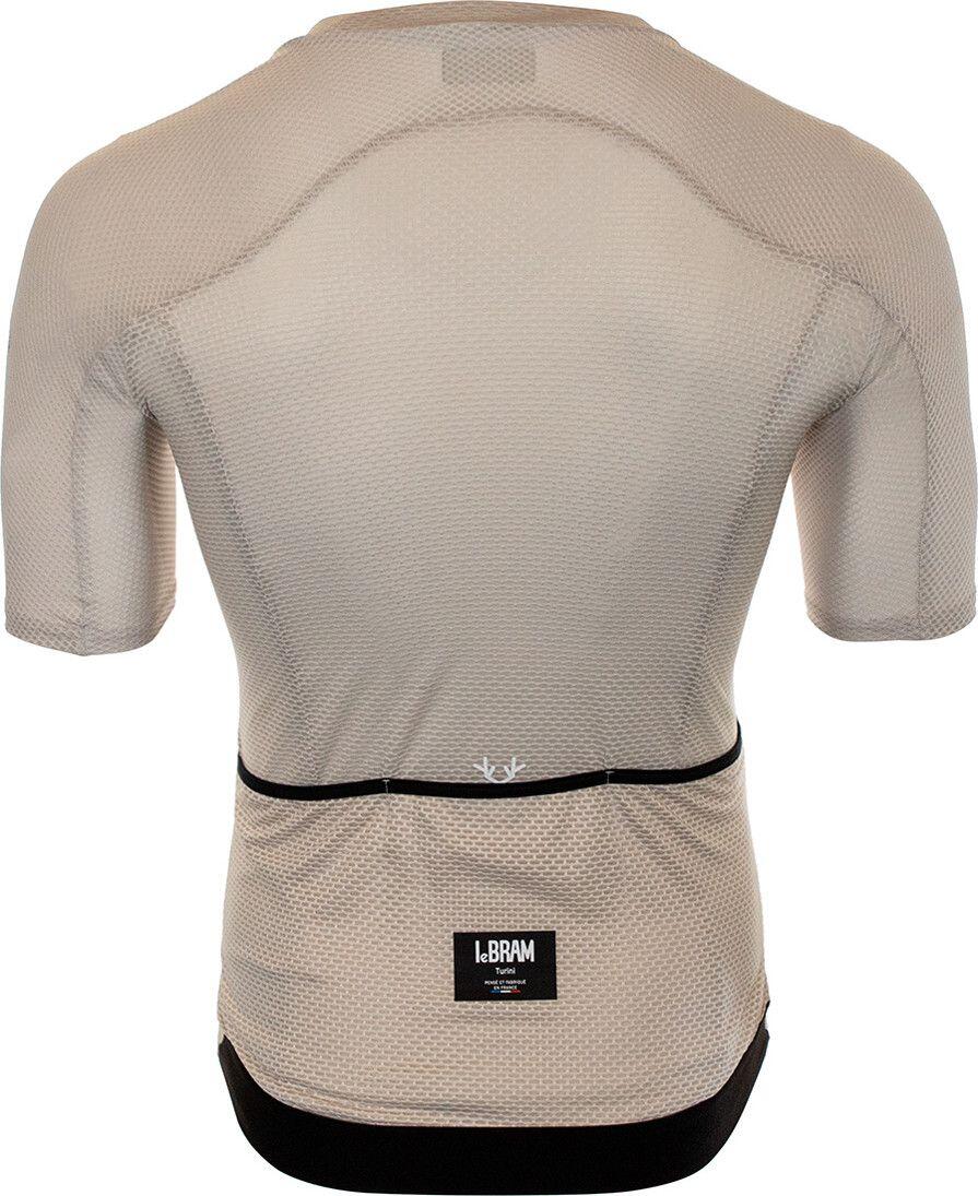 Maillot LeBram Turini Ultraligero Manga Corta Beige 3/5
