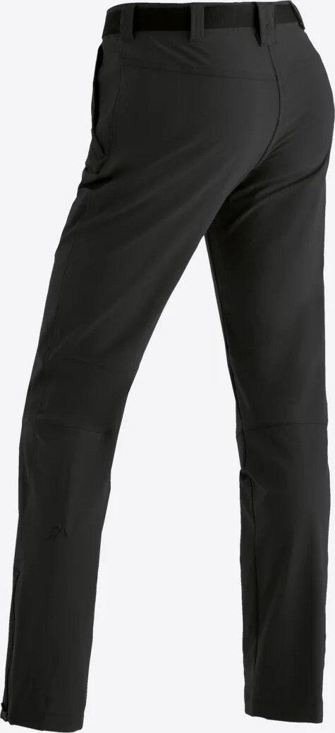 Dames Maier Sports Inara Slim Broek Zwart - Korte Lengte 2/7