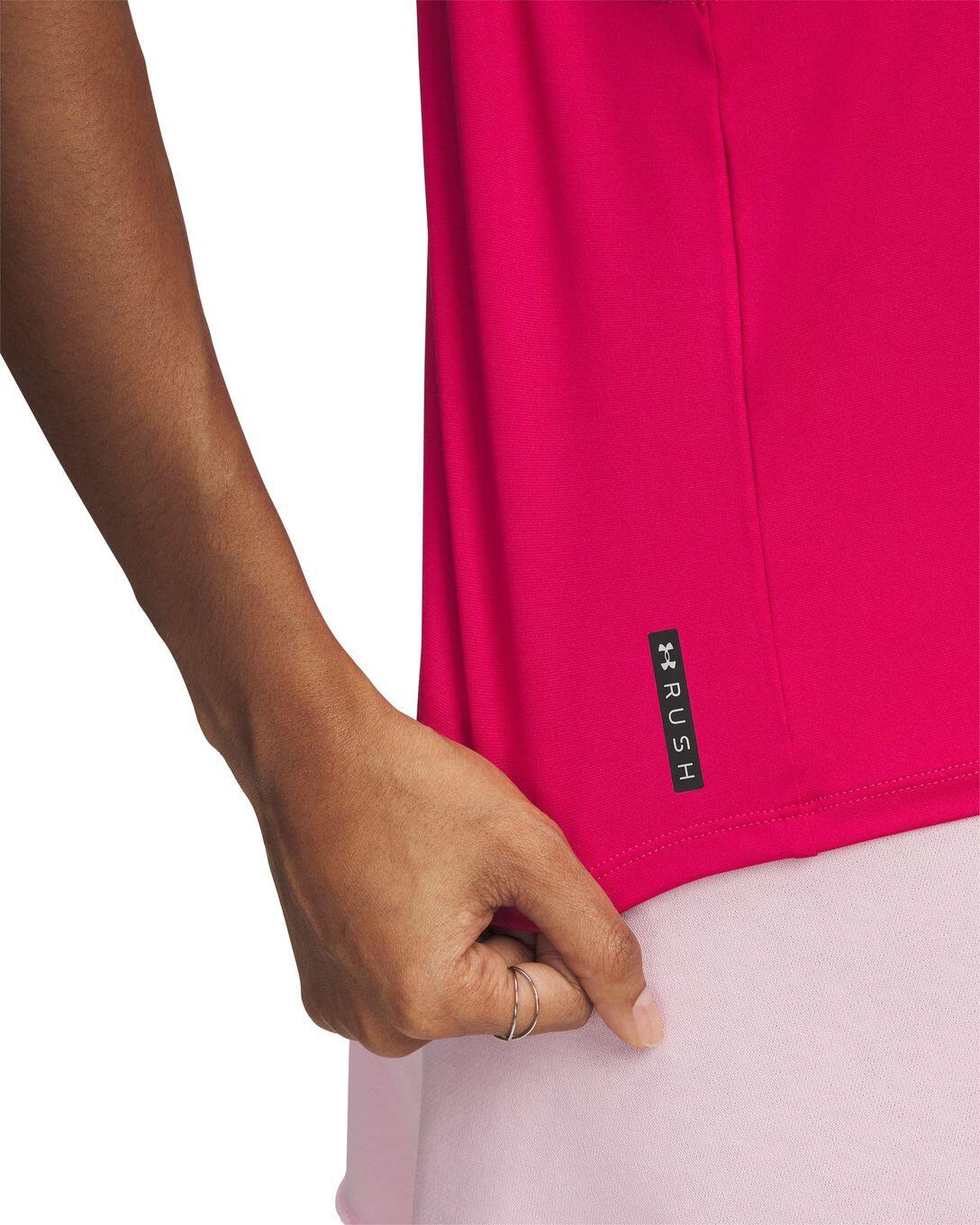 Débardeur Crop Under Armour Vanish Energy Rose Femme 3/3