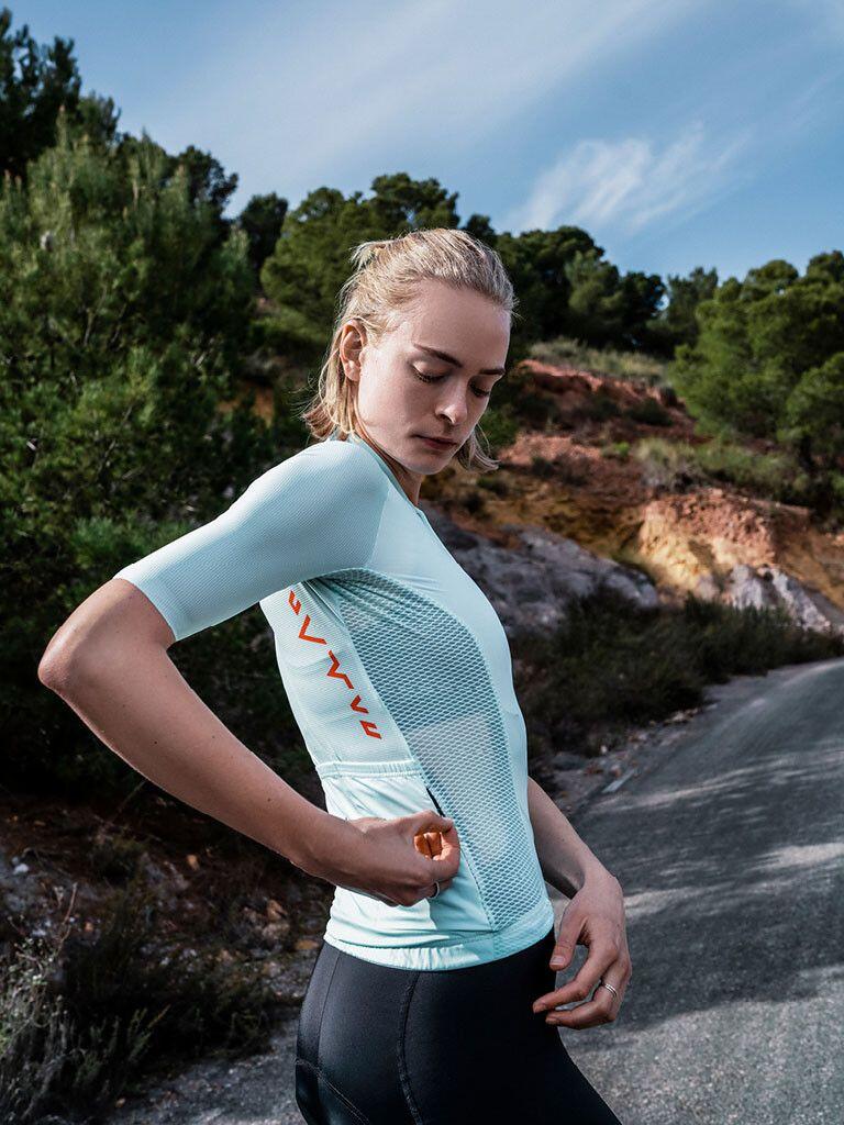 Maglia manica corta da donna Adicta Lab Alate V2 blu 6/7
