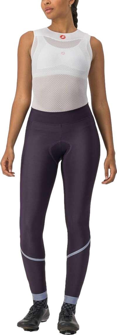 Dames Castelli Velocissima Thermal Midnight Blue Bibtights 1/4