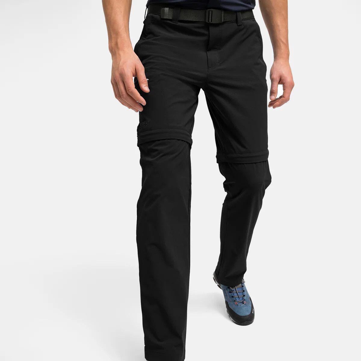 Pantalon Convertible Homme Maier Sports Tajo Noir - Court 6/7