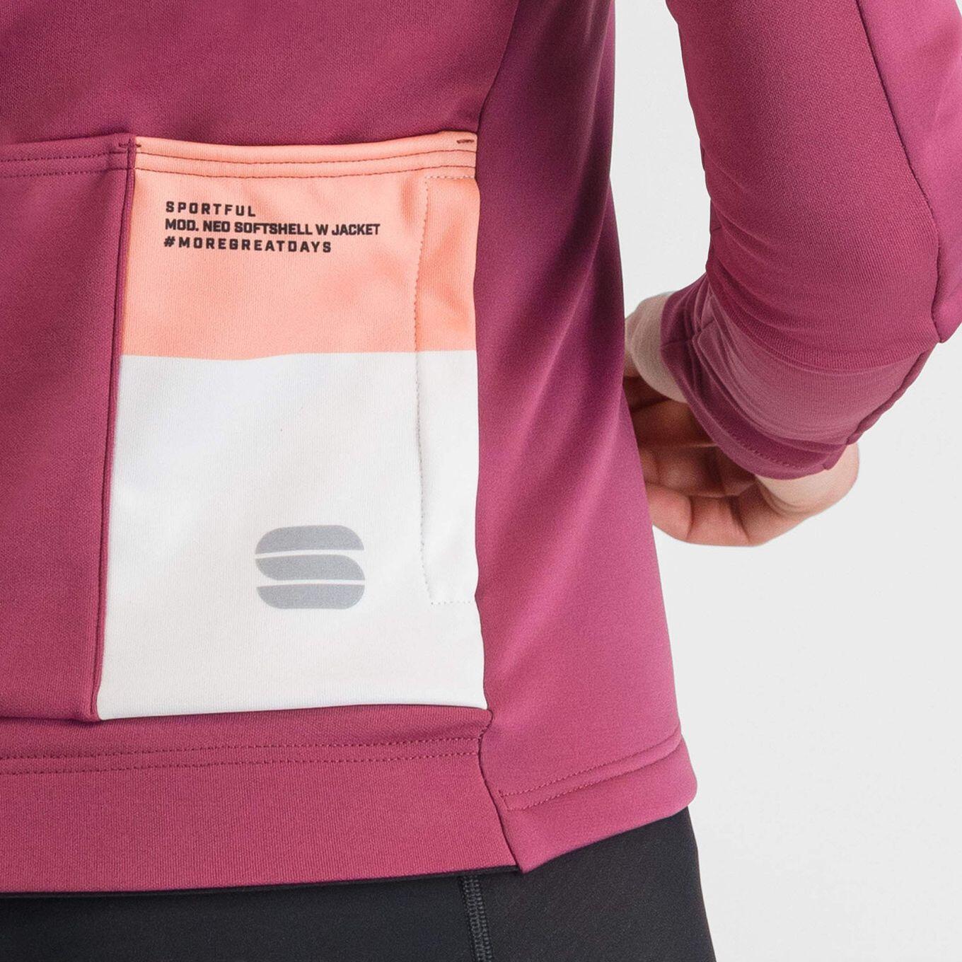 Veste Manches Longues Femme Sportful Neo 2 Softshell Violet 5/6