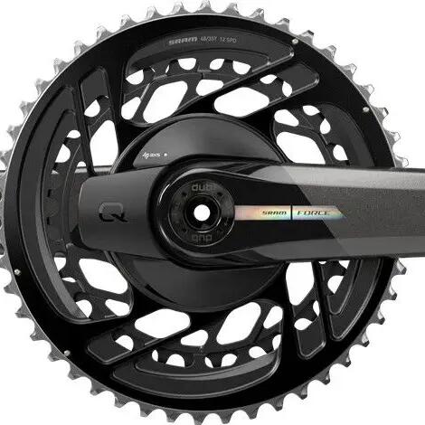 Power Sensor Crankset Sram Force D2 DUB 46-33 Teeth 2x12V Black (Without Case)