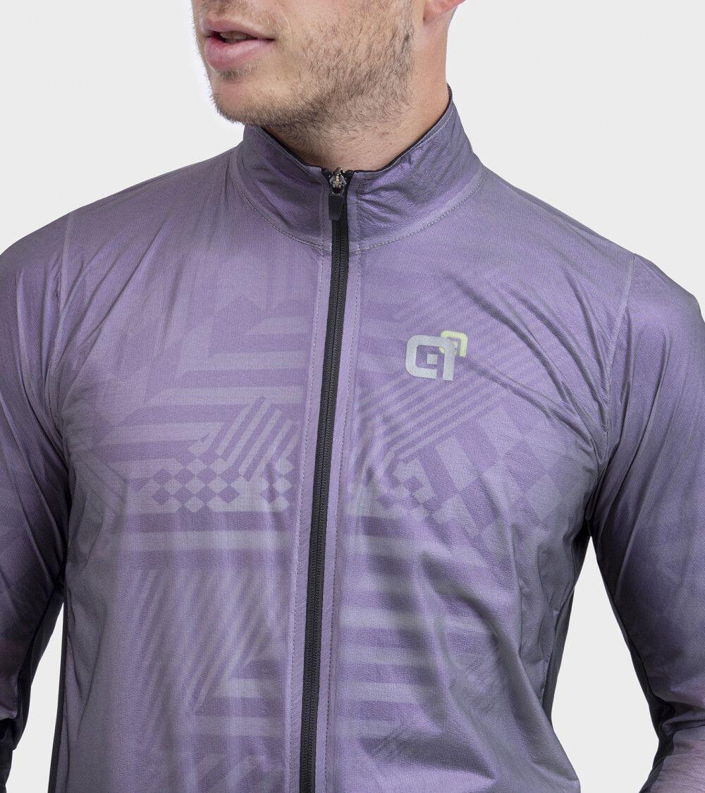 Gilet a manica lunga Alé Clever Purple 3/7