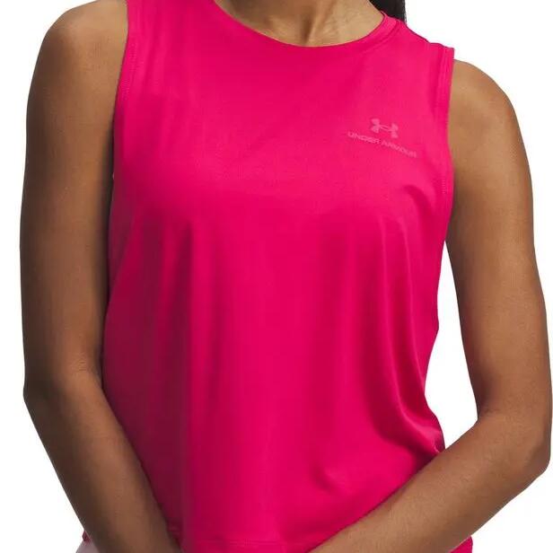 Tank top crop Under Armour Vanish Energy Pink Woman