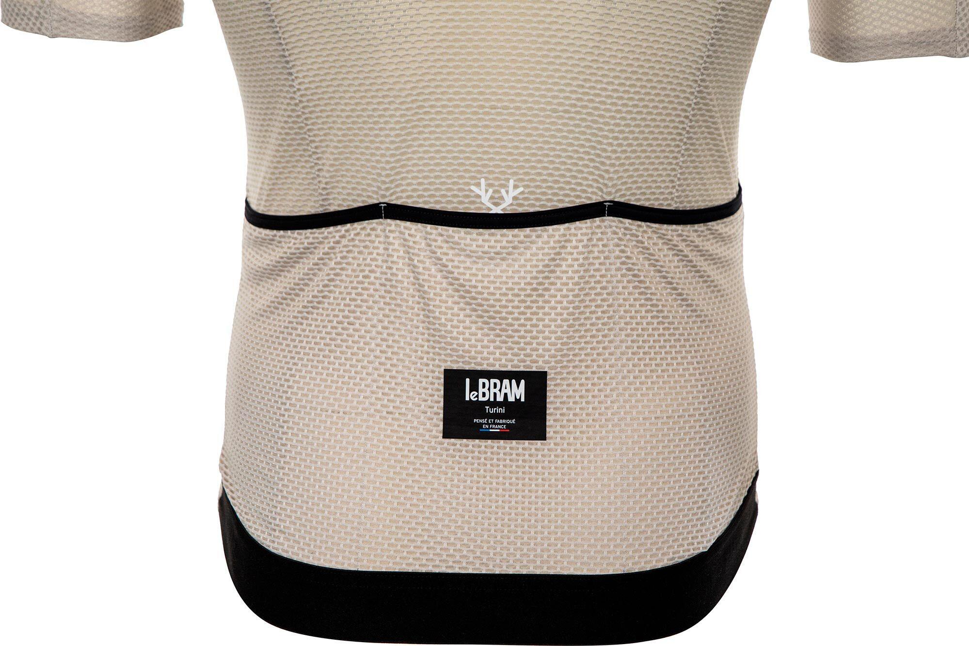 Maillot LeBram Turini Ultraligero Manga Corta Beige 4/5