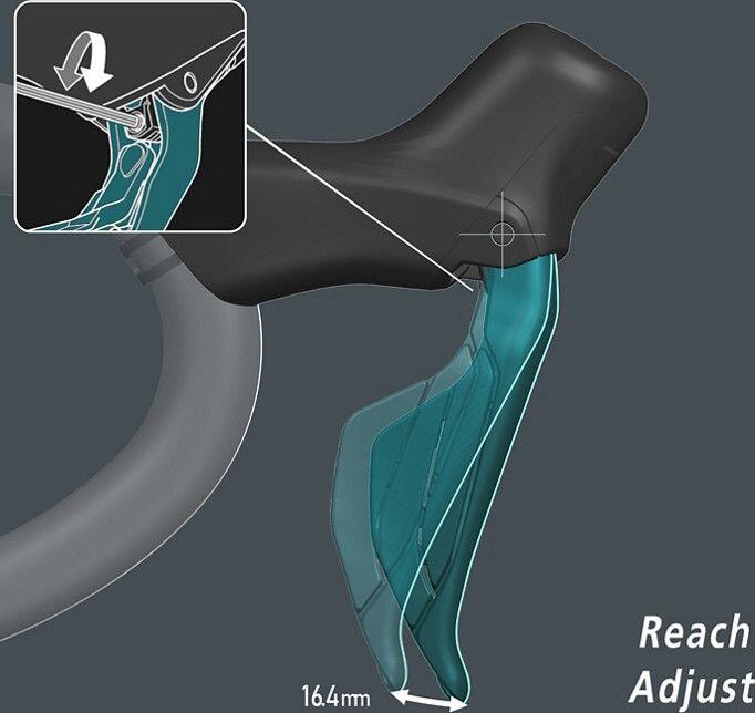 Commande Droite/Arrière Shimano Dura-Ace Di2 ST-R9270-R 2x12V Noir 4/7
