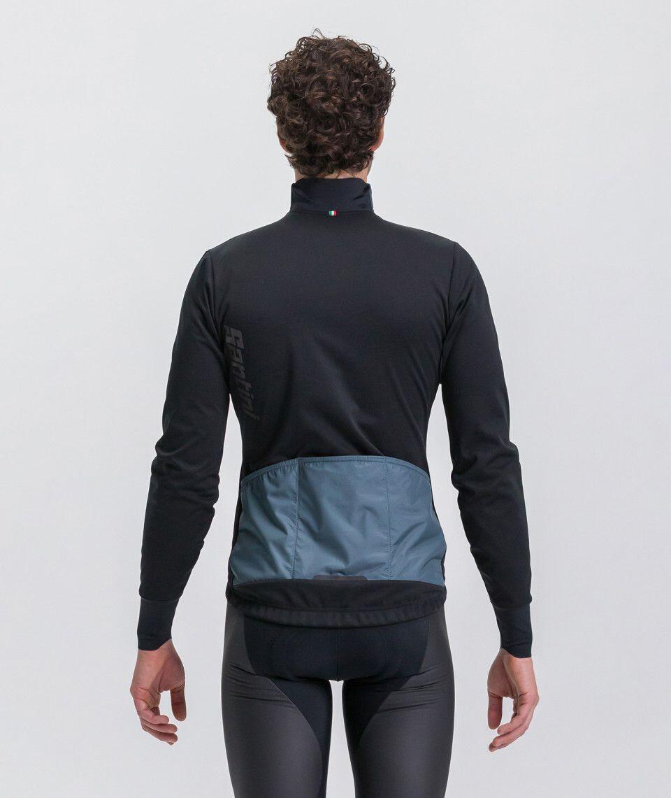 Santini Vega Absolute Winter Jacket Blue/Black 3/5