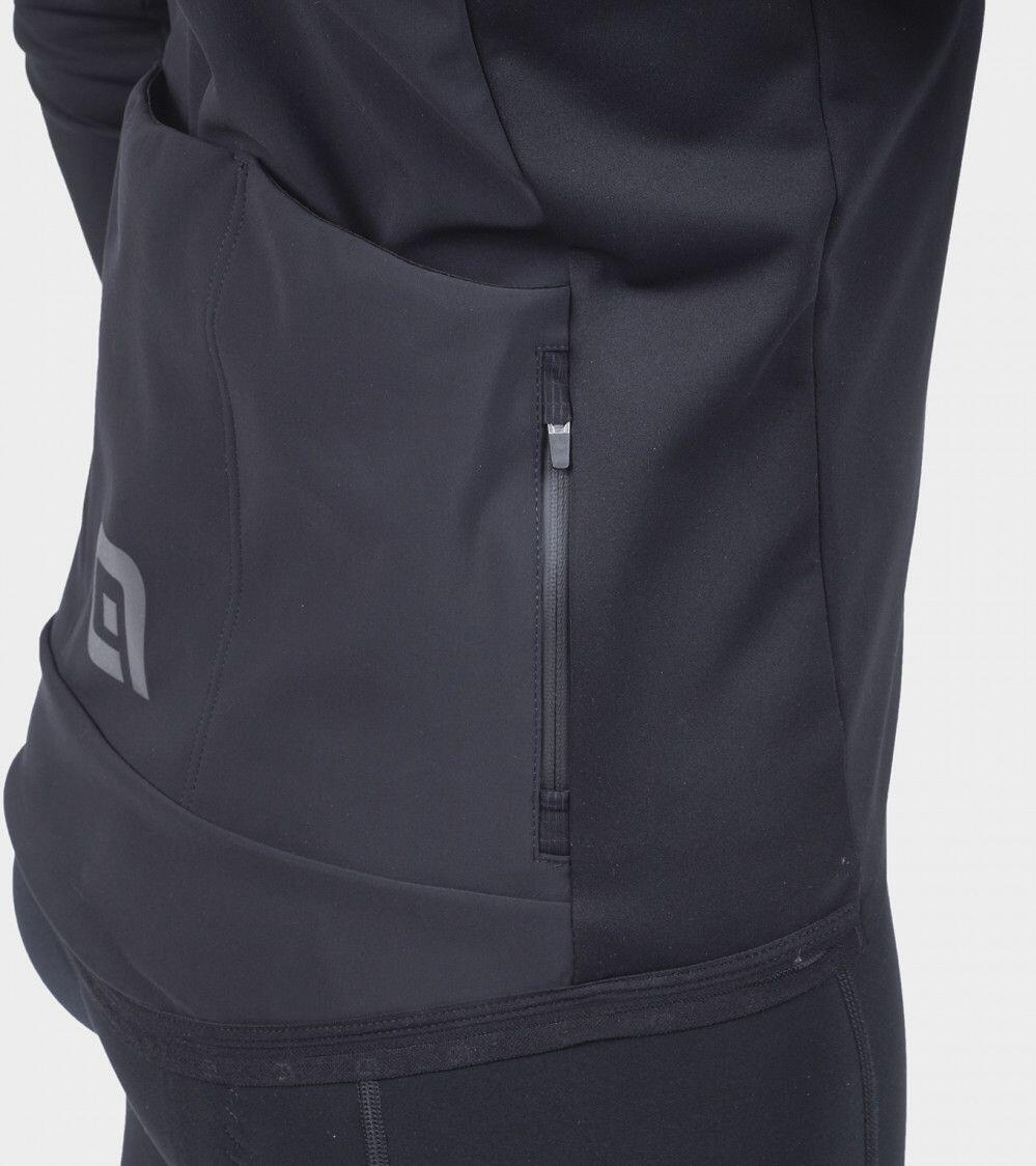 Alé Uragano Long Sleeve Jacket Black 6/7