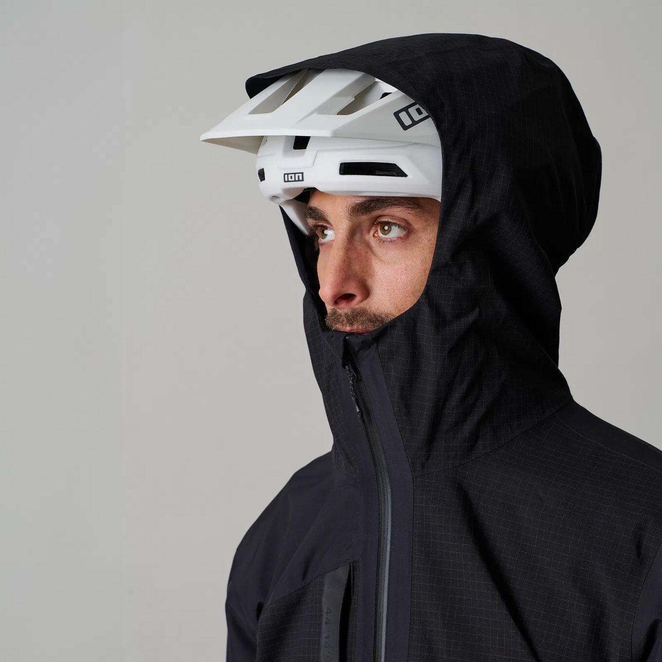 Giacca MTB ION Shelter 3L Nero Unisex 4/7