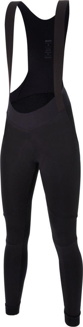 Lange Damen Fahrradhose Santini Nimbus Schwarz 3/5