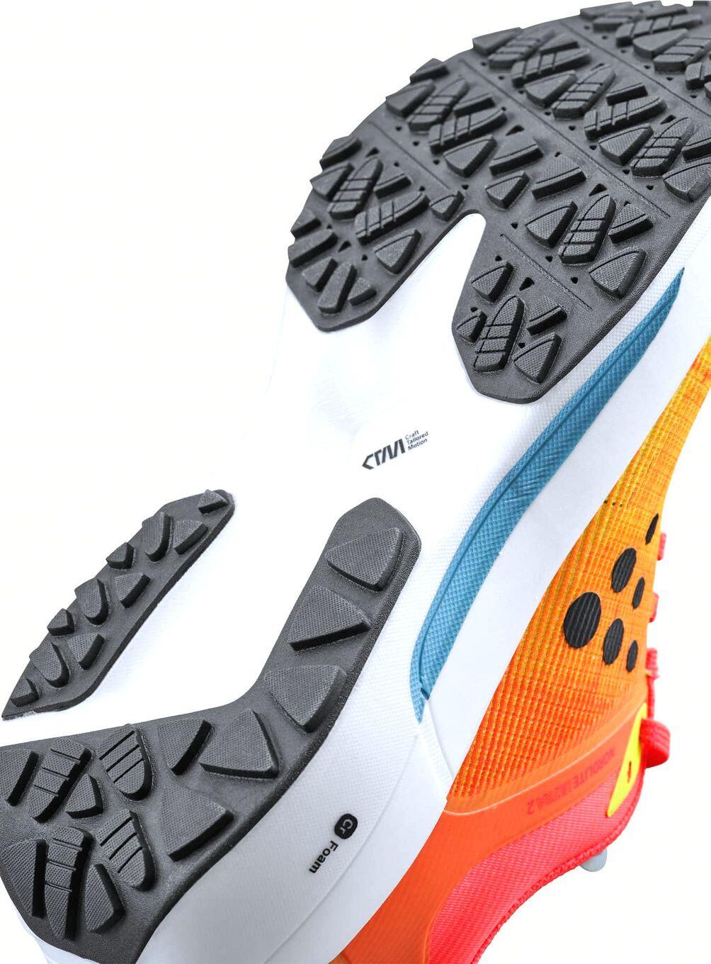 Craft Nordlite Ultra 2 Green Orange/Yellow Men's Trail Shoes 4/7