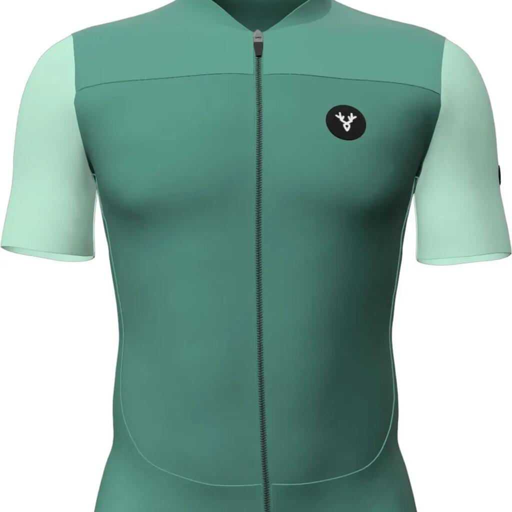LeBram Ventoux Uni Short Sleeves Jersey Green