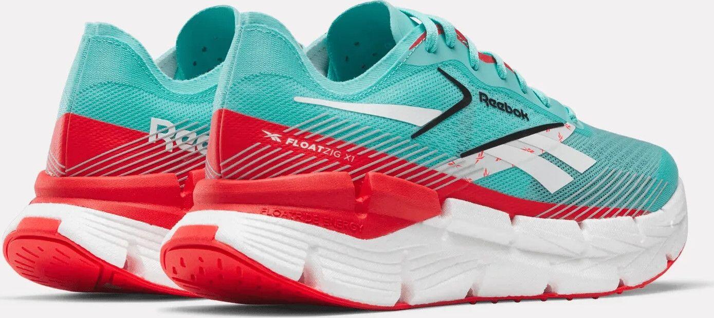 Reebok Floatzig X1 Scarpe da corsa Blu Rosso Unisex 3/5