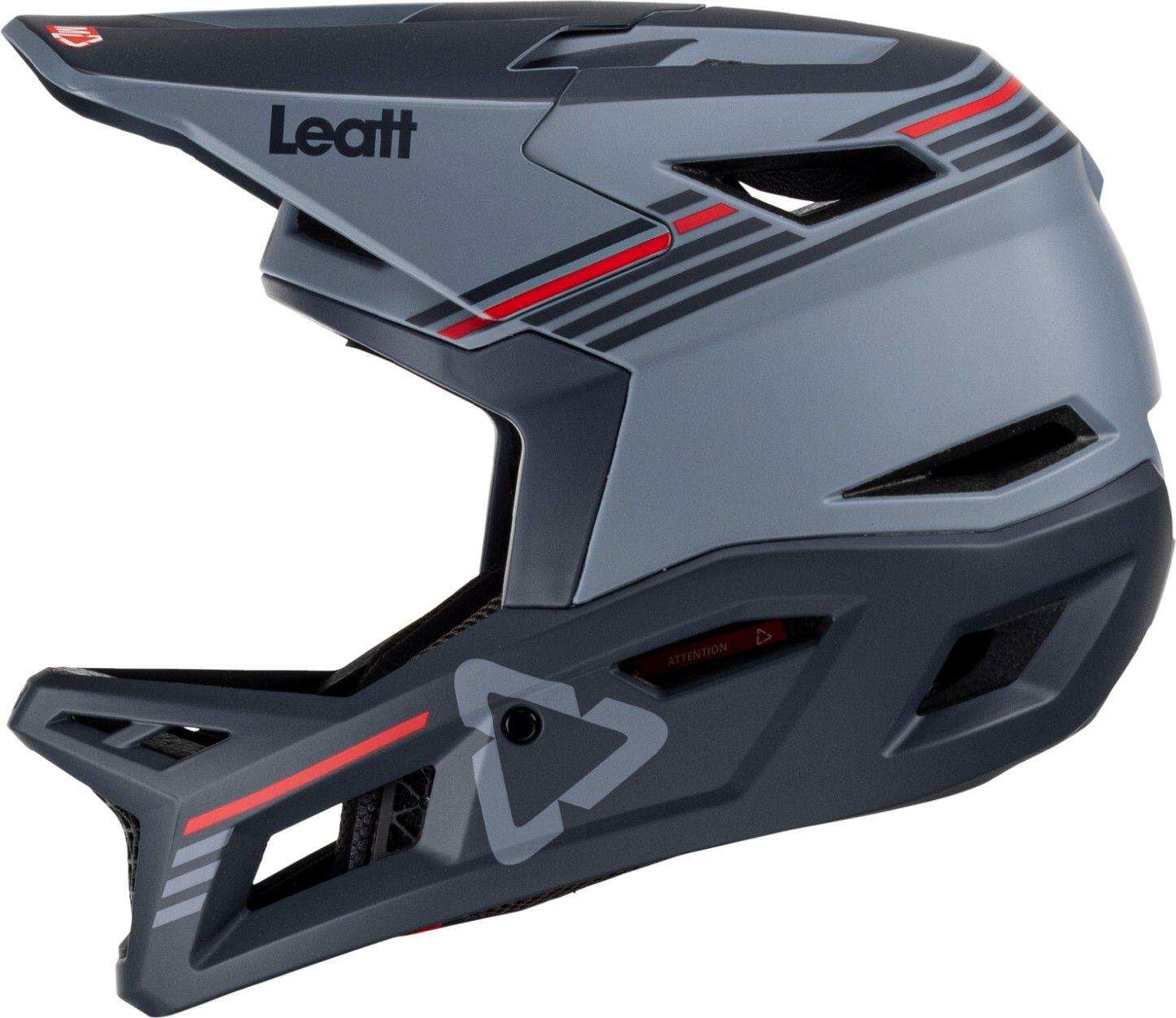 Leatt Gravity 4.0 Titanium Full Face Helmet Grey 4/7