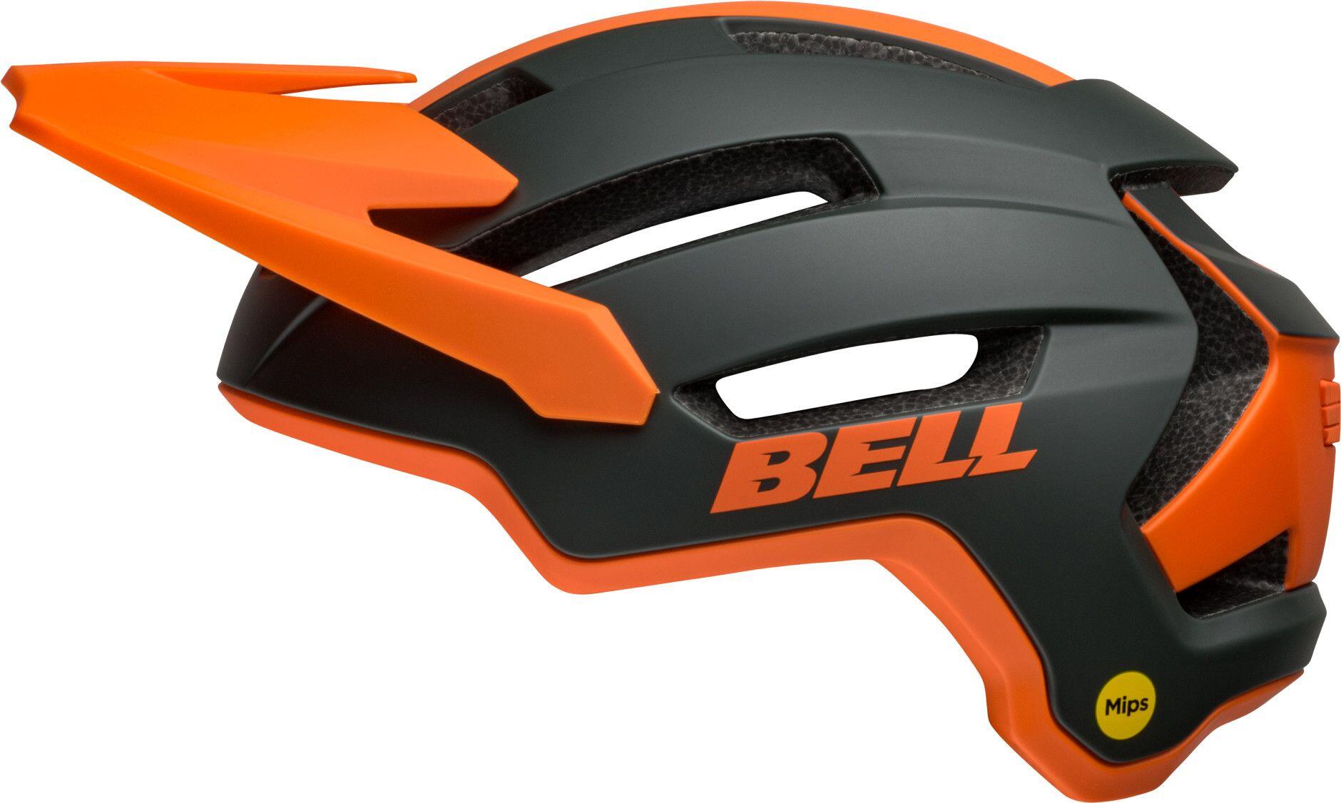 Capacete Bell 4Forty Air Mips Verde escuro/Laranja 4/6