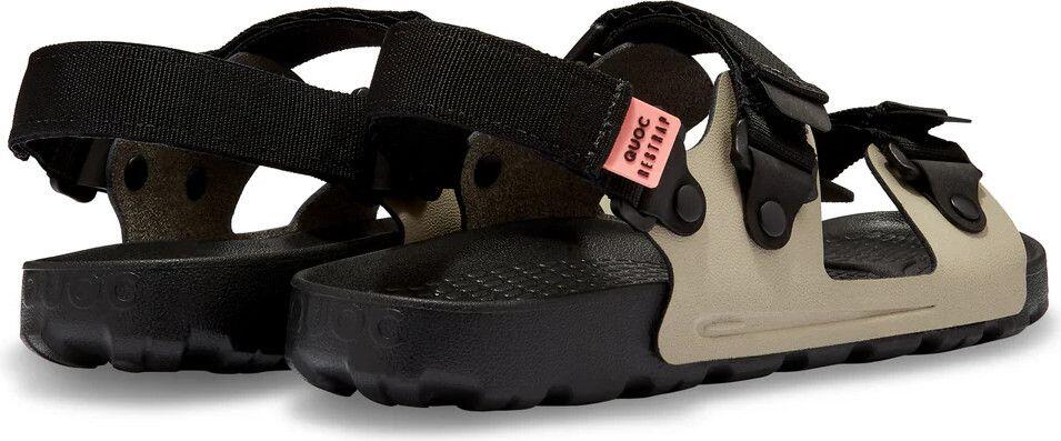 Sandales Restrap x Quoc Blanc / Noir 3/7