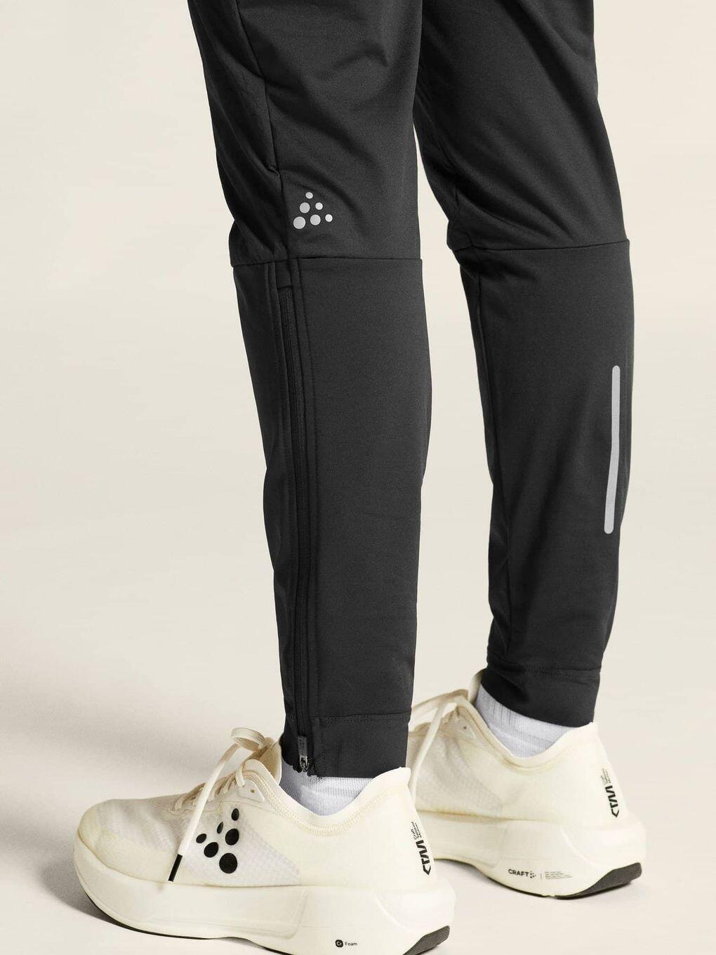Men's Craft SubZ Light Black Thermal Pants 4/7