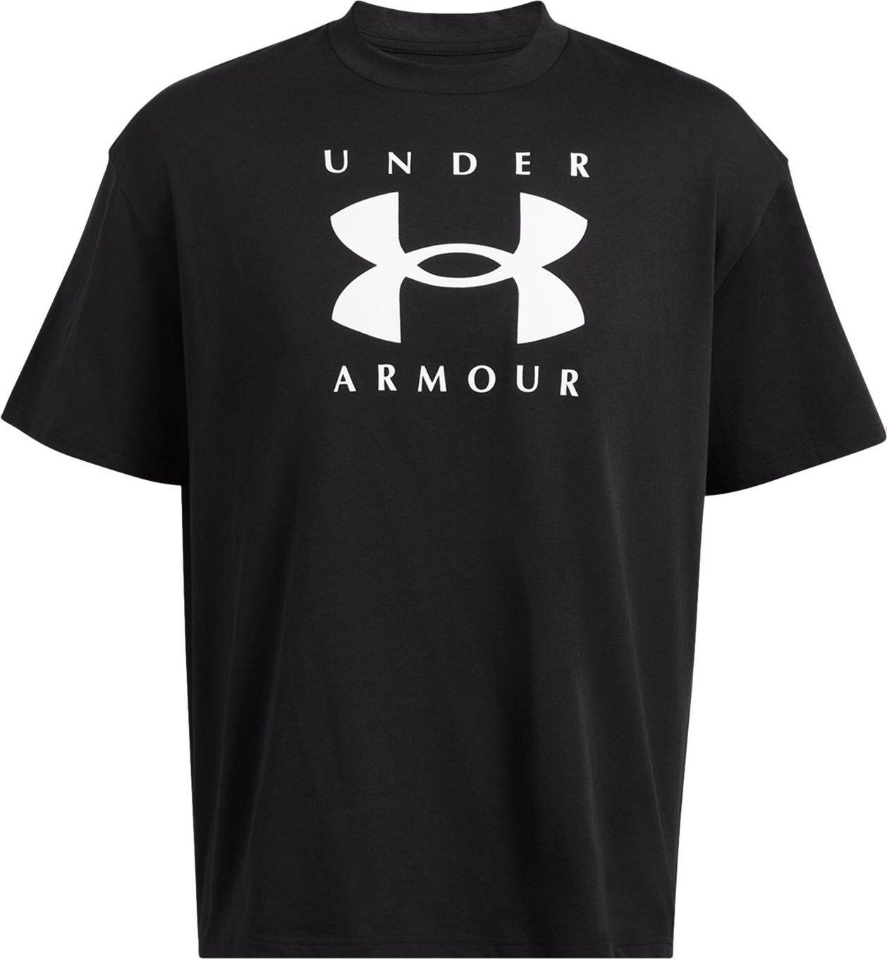 T-Shirt Manches Courtes Under Armour Heavyweight Noir Homme 3/5