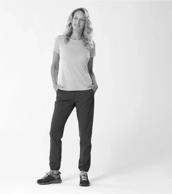 Pantalon Lafuma Active Femme Bleu Gris 2/5