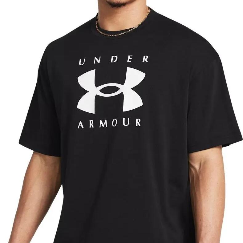 Under Armour Heavyweight Black Men's short-sleeved T-shirt