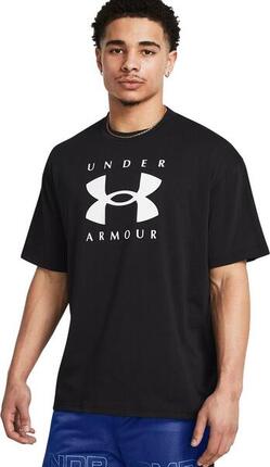 Under Armour Zwart Heren Kort Mouw T-shirt
