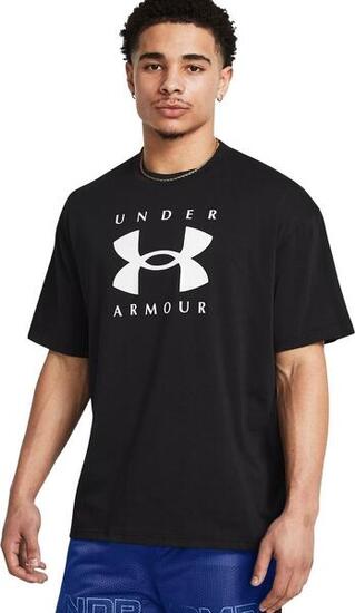 Under Armour Zwart Heren Kort Mouw T-shirt