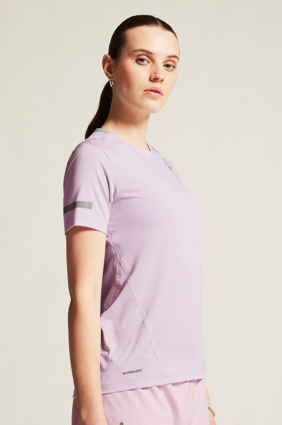 T-Shirt Running Craft Pro Hypervent Violet Femme 2/7