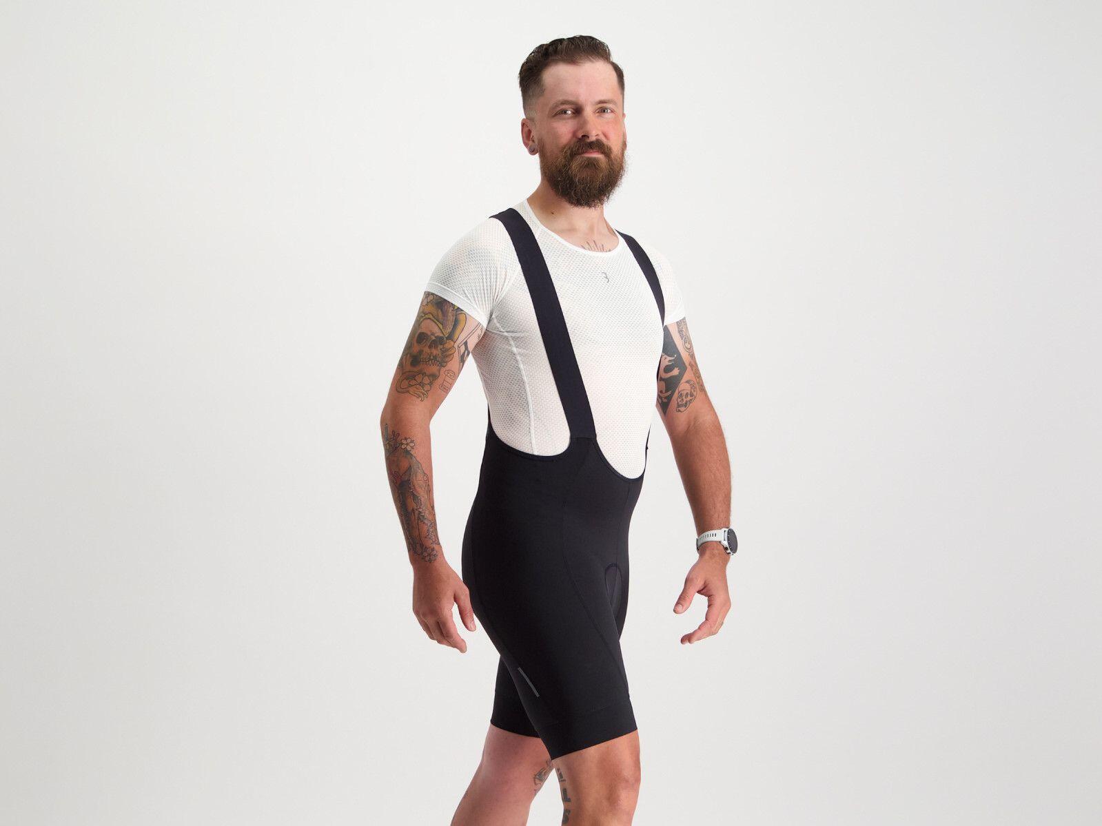 BBB ProTech Bib Shorts Black 3/4