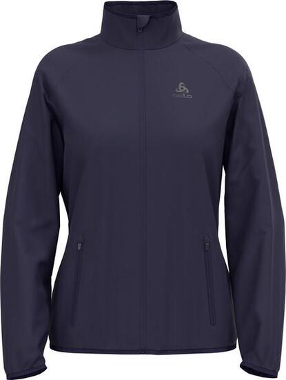 Veste Running Odlo Essentials Light Bleu Foncé Femme