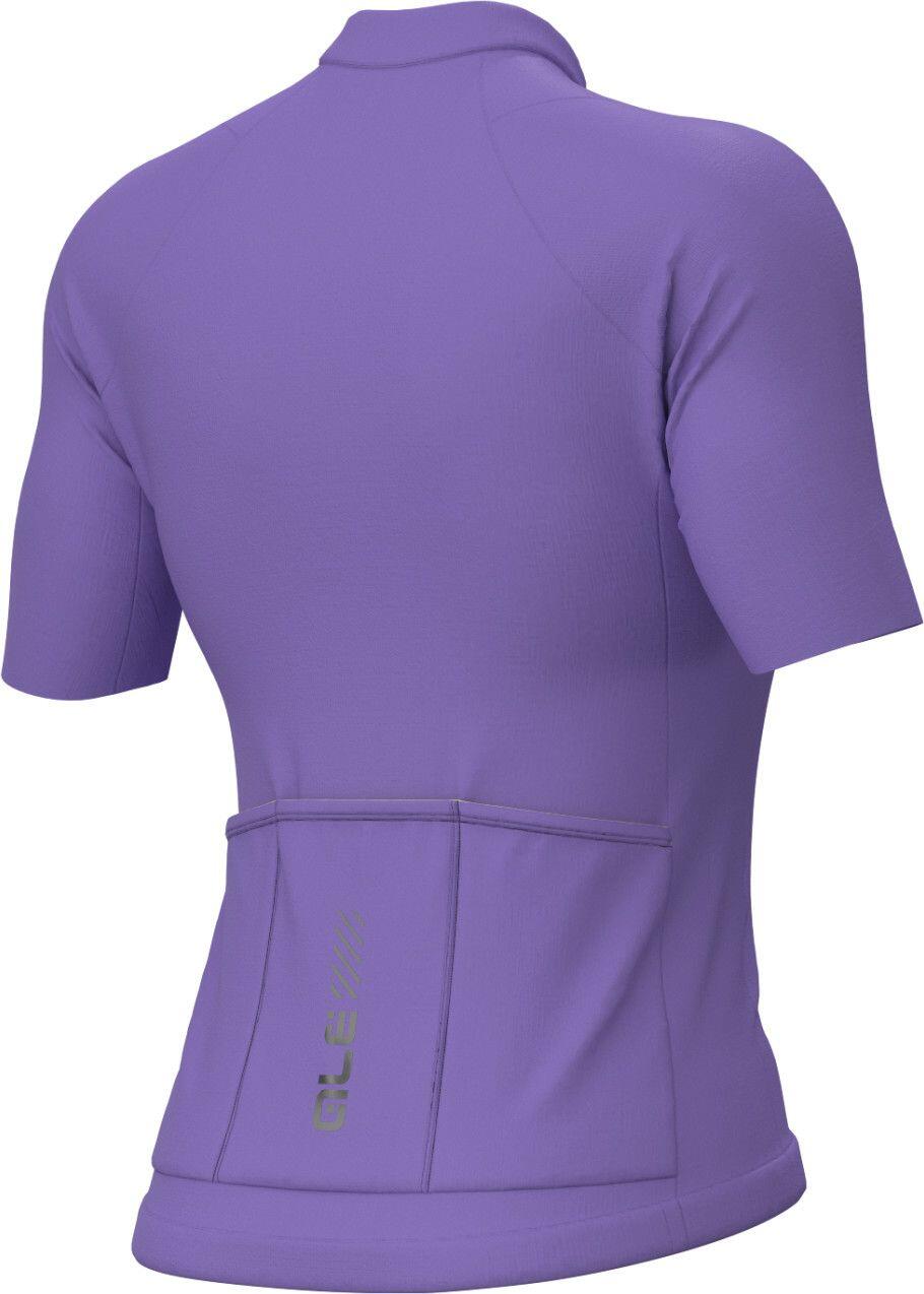 Maillot Manches Courtes Femme Alé Color Block Violet 2/7