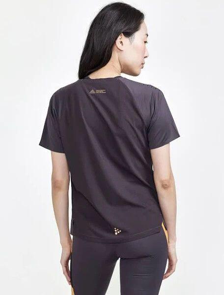 T-Shirt Running Craft Pro Trail Noir Femme 2/2