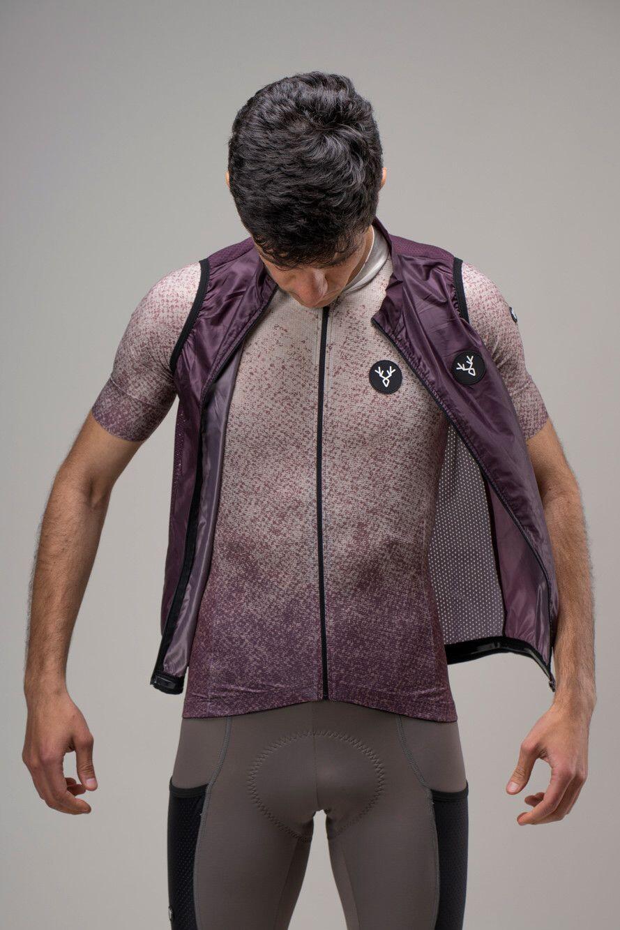 Veste Sans Manches LeBram Training Violet Prune 2/7