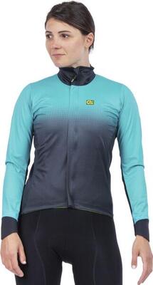 Alé women's long sleeve jacket gradient blue/black