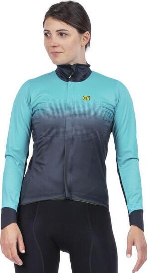 Veste Manches Longues Femme Alé Gradient Bleu/Noir