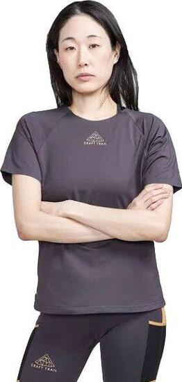 Craft Pro Trail Damen T-Shirt Kurzarm Schwarz