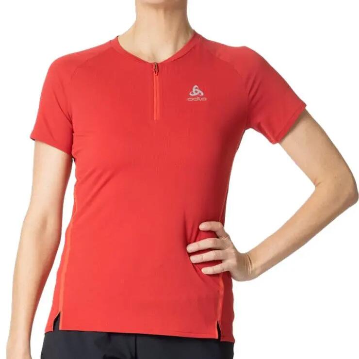 Odlo X-Alp Trail 1/2 Zip Shirt Red