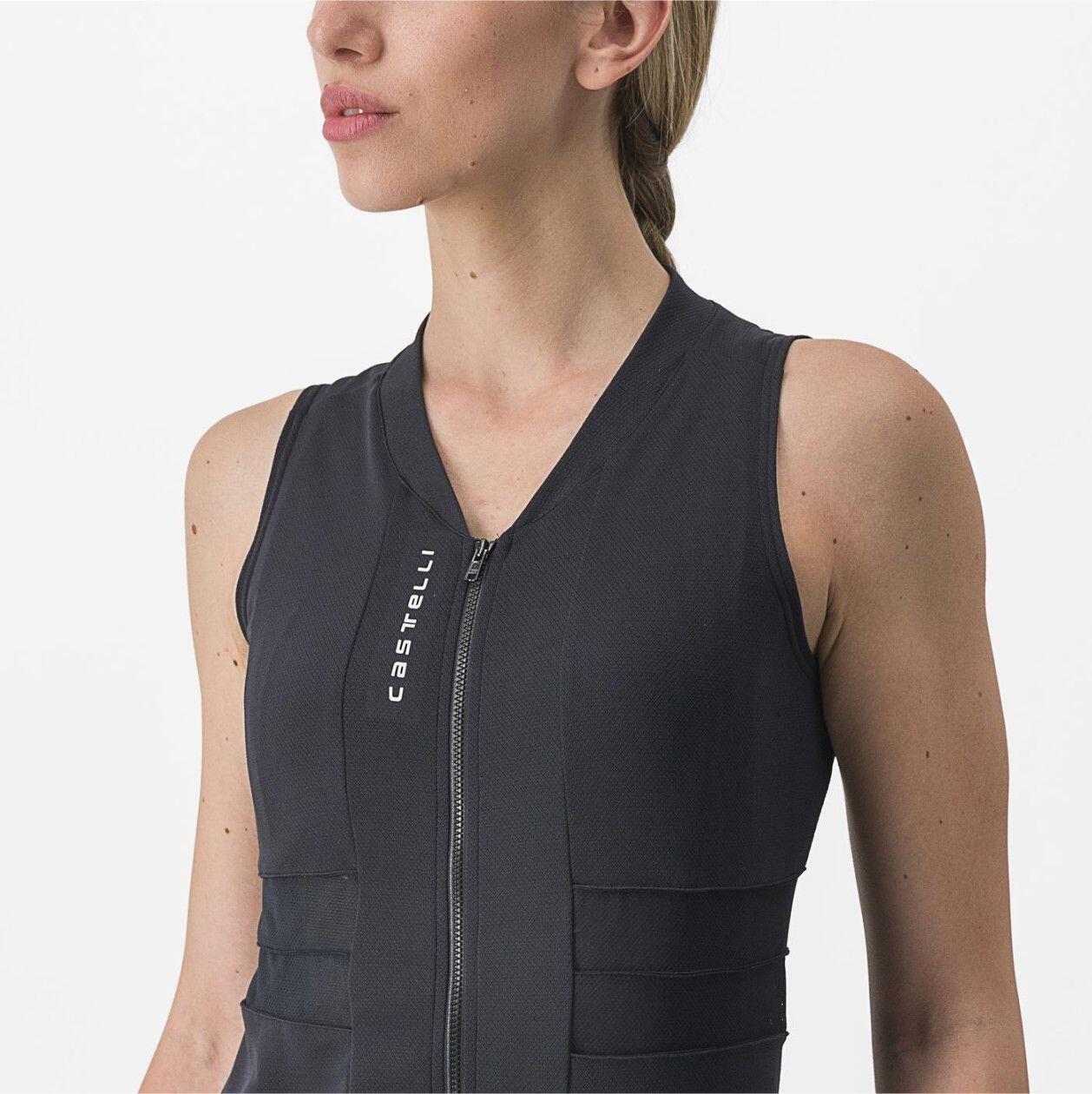 Maglia senza maniche Castelli Anima 4 Donna Nero 5/5