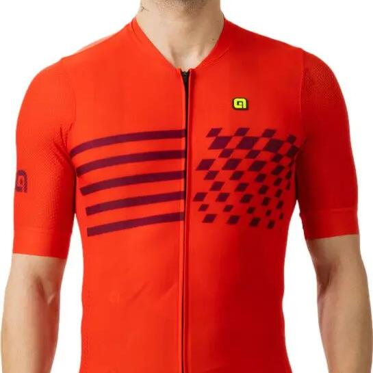 Alé Play Short Sleeve Jersey Red