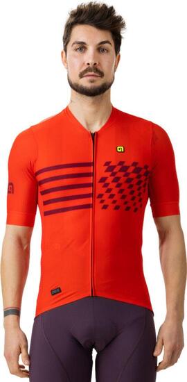 Alé Play Short Sleeve Jersey Red