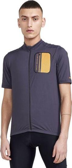 Maglia manica corta Craft Adv Gravel - Nero Sabbia L