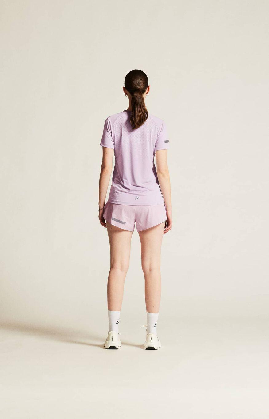 T-Shirt Running Craft Pro Hypervent Violet Femme 6/7