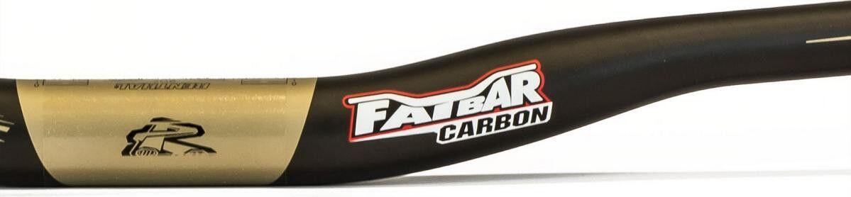 Renthal Fatbar DH Carbon 31.8mm 800mm Black/Gold Handlebars 4/5