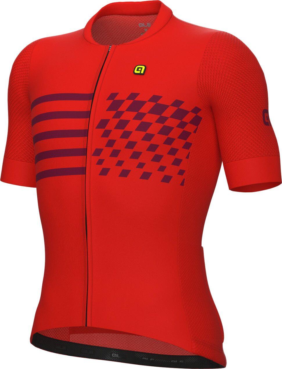 Maillot Manches Courtes Alé Play Rouge 6/7