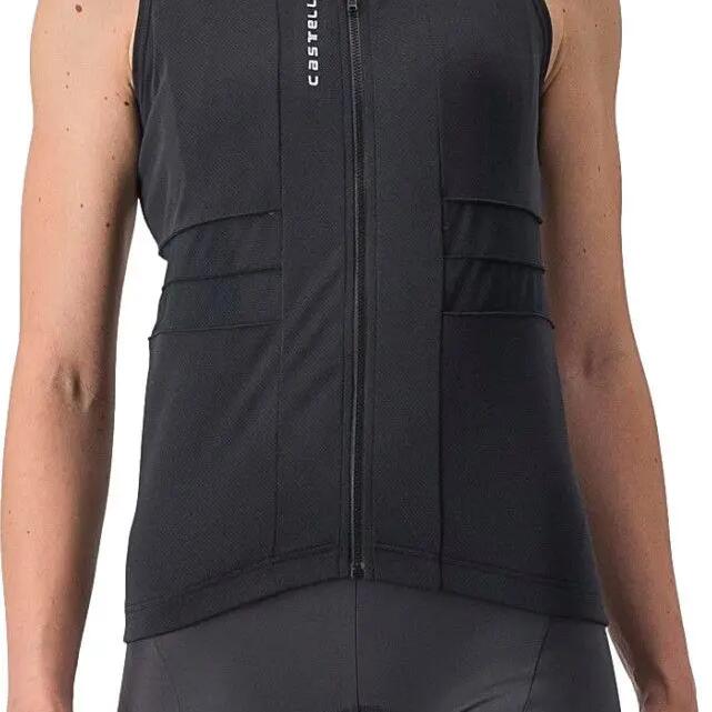 Castelli Anima 4 Women's Sleeveless Jersey Black