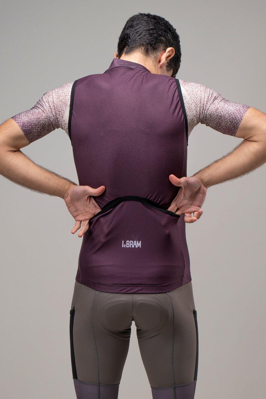 Veste Sans Manches LeBram Training Violet Prune 4/7
